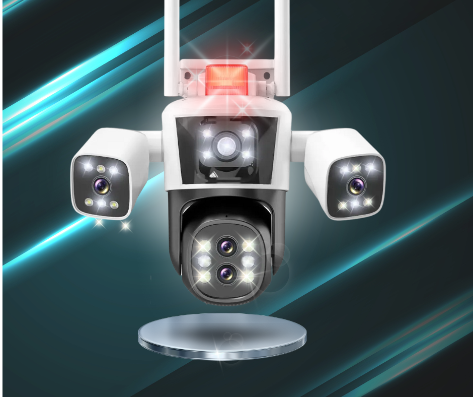 CAMARATRIPLE LENTE FULL HD CON ALARMA x1 und